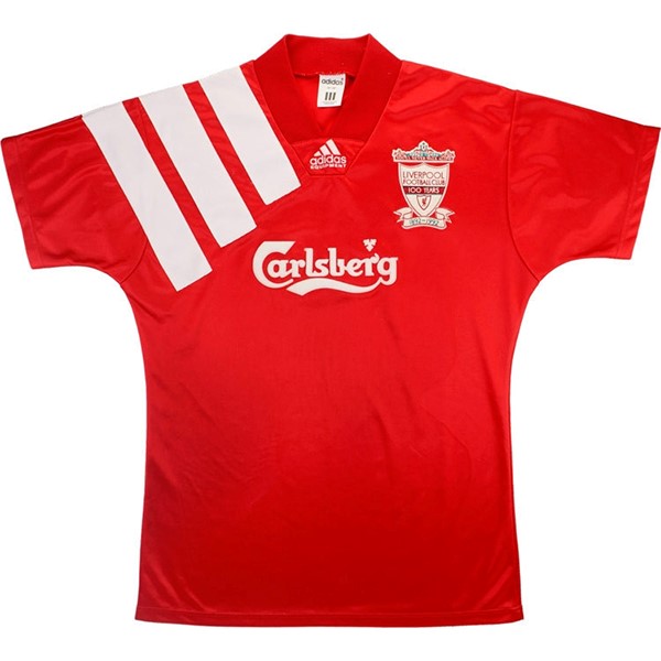 Tailandia Camiseta Liverpool Replica Primera Ropa Retro 1992 1993 Rojo